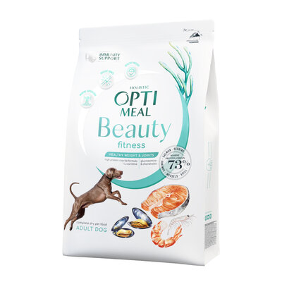 Корм сухий для дорослих собак Optimeal Beauty Fitness на основі морепродуктів, 1,5 кг