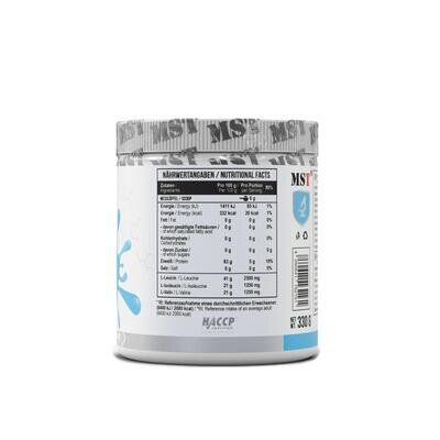Комплекс амінокислот MST Nutrition BCAA Zero блакитна жуйка, 55 порцій, 330 г