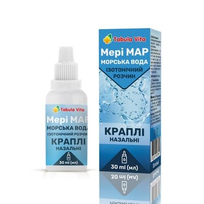 Мері МАР ізотонічний Табула Віта краплі назальні, 30 мл