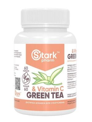 Жироспалювач Stark Pharm Green Tea & Vitamin C, 60 капсул