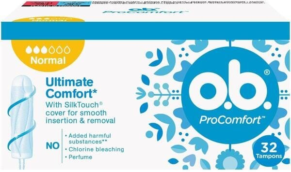 Тампони гігієнічні o.b. ProComfort Normal, 32 шт
