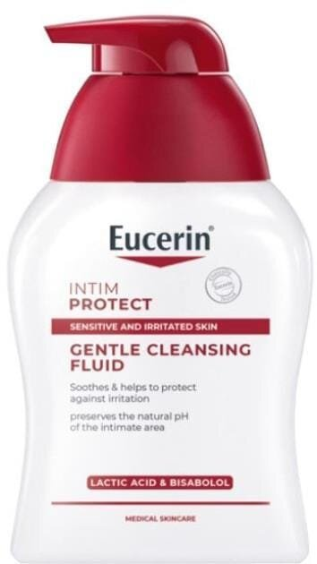 Засіб для інтимної гігієни Eucerin заспокійливий з молочною кислотою та бісабололом (63096), 250 мл