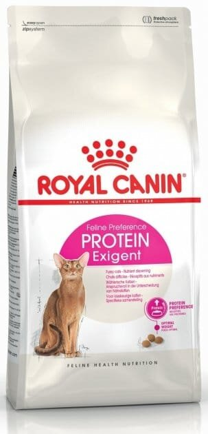 Корм сухий для котів Royal Canin Exigent Protein від 1 року вибагливих до складу продукту, 400 г