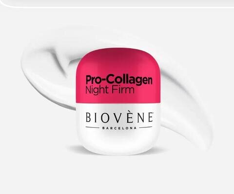 Крем для обличчя Biovene з колагеном відновлюючий та зволожуючий нічний, 50 мл