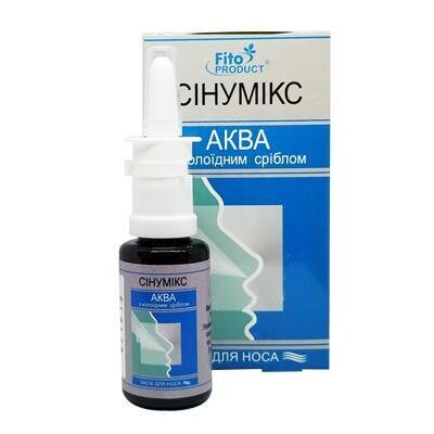Сінумікс Аква спрей назальний по 10 мл у флак.