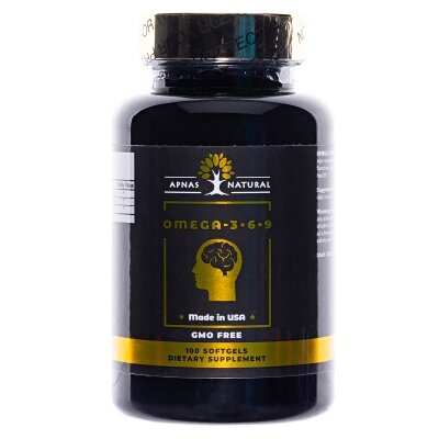 Омега 3-6-9 Apnas Natural 1005 мг капсули №100