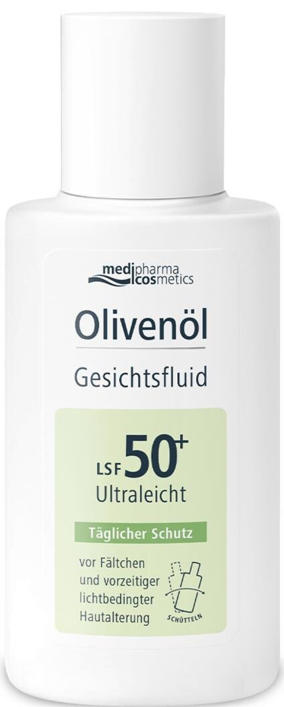 Флюїд для обличчя Olivenol SPF50+ сонцезахисний ультралегкий, 50 мл