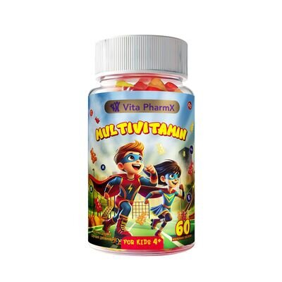Вітамінно-мінеральний комплекс Vita PharmX Multivitamin для дітей, 60 жувальних пастилок