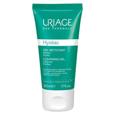 Гель очищуючий для обличчя Uriage Hyseac, 50 мл