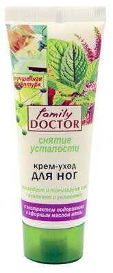 Крем-догляд для ніг Family Doctor Зняття втоми, 75 мл