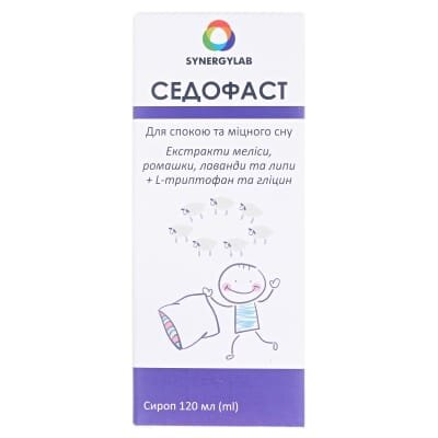 Седофаст сироп по 120 мл у флак.