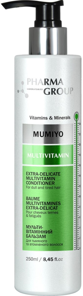 Бальзам для волосся Pharma Group Laboratories Multivitamin+Moomiyo вітамінізація волосся, 250 мл