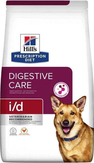 Корм сухий Hill's Prescription Diet i/d Digestive Care для собак з захворюваннями ШКТ, панкреатитом, 1,5 кг