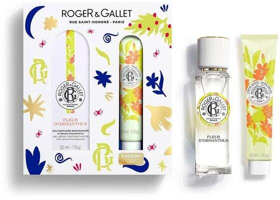 Набір Roger&Gallet Квітка османтусу (вода, 30 мл + крем для рук, 30 мл)