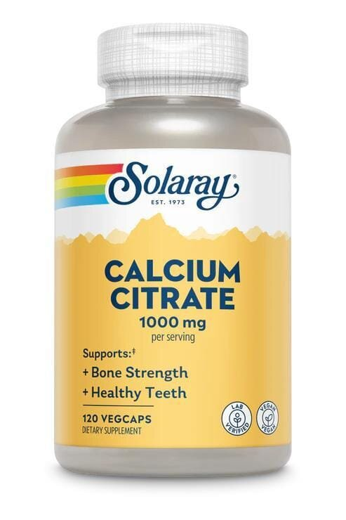 Кальцію Цитрат Solaray Calcium Citrate 1000 мг, 120 капсул