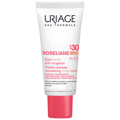 Крем Uriage Roseliane СС для чутливої шкіри, SPF 30, 40 мл