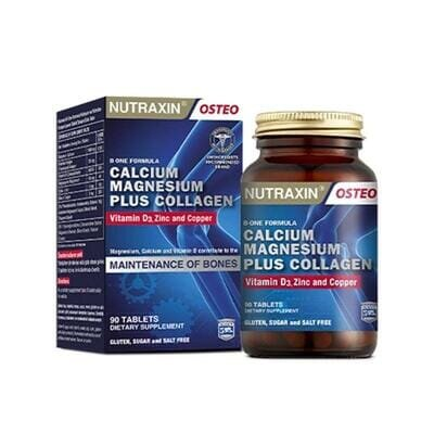 Кальцій Магній плюс Колаген Nutraxin Osteo B-One Formula Calcium Magnesium Plus Collagen, 90 таблеток