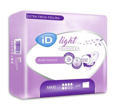Прокладки урологічніiD Light Advanced Maxi для жінок, №10