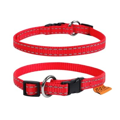 Нашийник Collar 01573 Dog Extreme одинарний, ширина 15 мм, з регульованою довжиною 23-35 см, червоний