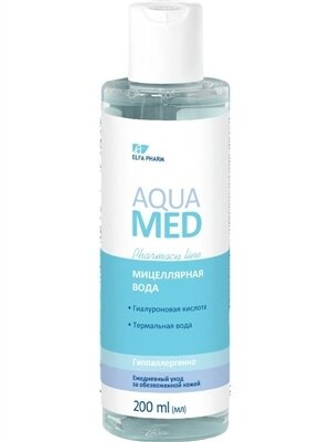 Мицеллярная вода Elfa Pharm Aqua Med, 200 мл