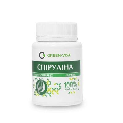 Спіруліна Грін-Віза екстракт таблетки №60