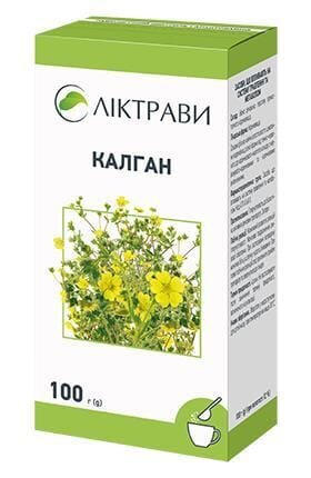 Калган кореневища по 100 г у пач. з внут. пак.