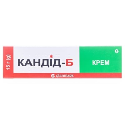 Кандід-Б крем по 15 г у тубах