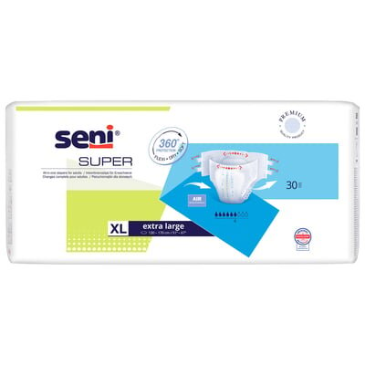 Підгузки для дорослих Seni Super extra large, розмір XL, 30 штук