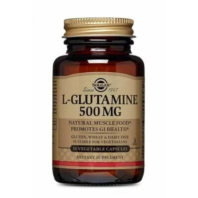 L-глютамін Solgar L-Glutamine 500 мг вег. капсули №50