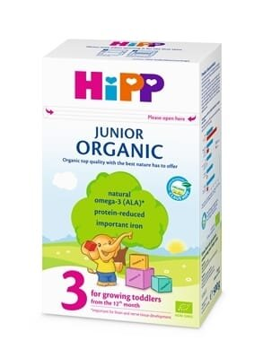 Молоко сухе органічне HiPP Organic 3 Junior, для дітей з 12 місяців, 500 г