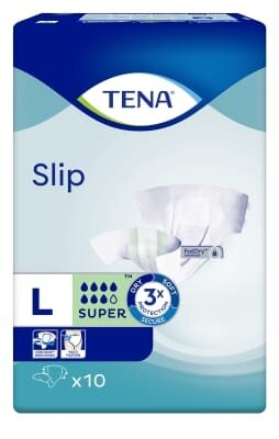 Підгузки для дорослих Tena Slip Super Large, 10 штук