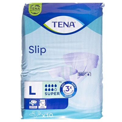 Підгузки для дорослих Tena Slip Super Large, 10 штук