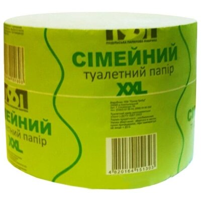 Туалетний папір Сімейна XXL, 1 рулон