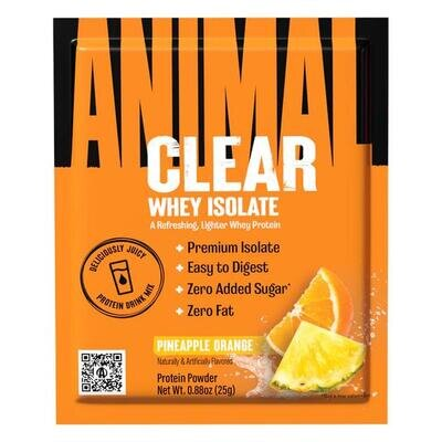 Протеїн Universal Nutrition Animal Clear Whey Isolate ананас-апельсин, 25 г