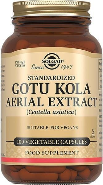 Готу Кола екстракт Solgar Gotu Kola Extract вег. капсули №100