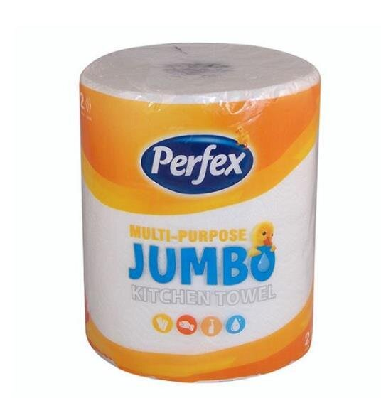 Рушники паперові Perfex Jumbo, 2 шари, рулон, 1 штука