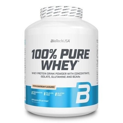 Протеїн Biotech 100% Pure Whey cookies & cream, 2,27 кг