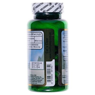 Котячий кіготь Healthyway Production капсули №60