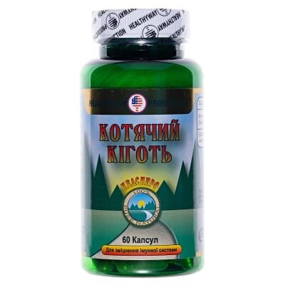 Котячий кіготь Healthyway Production капсули №60