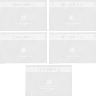 Патчі для шкіри навколо очей Beauty Hills Energizing зволожуючі, 5 уп х 10 мл