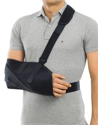 Бандаж плечовий Medi arm sling 865 uni підтримуючий, колір чорний, розмір універсальний
