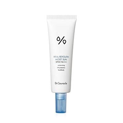 Крем для обличчя сонцезахисний Dr.Ceuracle Hyal Reyouth зволожуючий, SPF50+/PA++++, 50 мл