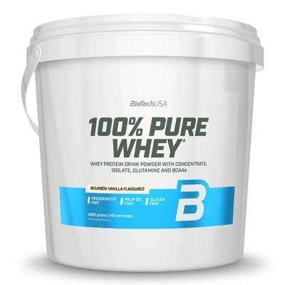 Протеїн Biotech 100% Pure Whey bourbon vanilla, 4 кг