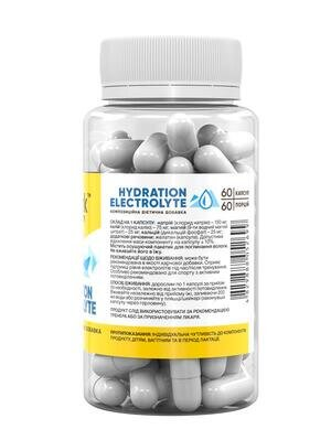Електроліти Stark Pharm Hydration Electrolyte, 60 капсул
