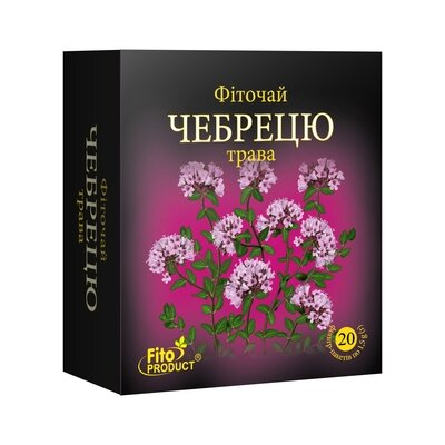 Фіточай Фітопродукт №26 Чебрецю трава по 1,5 г №20 в філ.-пак.