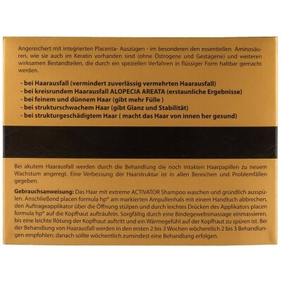Набір для догляду за волоссям Placen Formula Activator ампули 6 х 10 мл + шампунь 100 мл