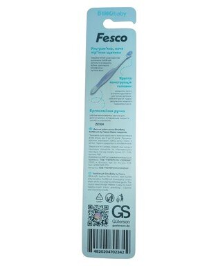 Зубна щітка дитяча Fesco DinoBaby Soft м'яка, 1 штука