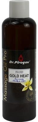 Олія Dr.Pirogov Fluid Gold Heat для масажу та догляду за шкірою, 200 мл