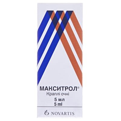 Макситрол краплі оч. по 5 мл у флак.-крап. "дроп-тейнер®"