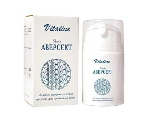 Аверсект мазь для догляду за шкірою по 50 г у флак. з дозат.